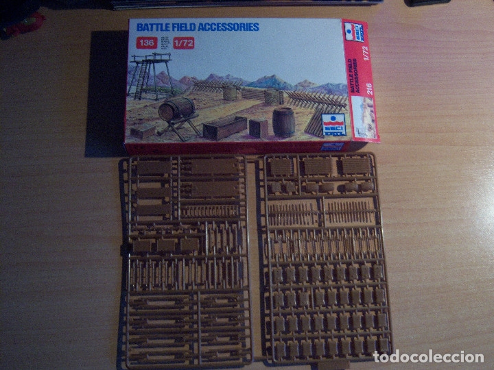 Maquetas: ACCESORIOS PARA BATALLAS 1/72 ESCI - Foto 1