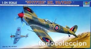 Maquetas: TRUMPETER - SPITFIRE MK.VB/TROP       1/24      02412 - Foto 1