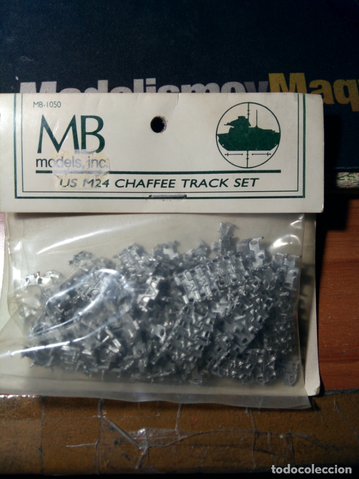 Maquetas: MB MODELS INC - U.S CHAFFEE TRACK SET      1/35      MB1050 - Foto 1