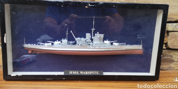 Maquetas: Maqueta enmarcada en forma de cuadro del warsspite - Foto 1