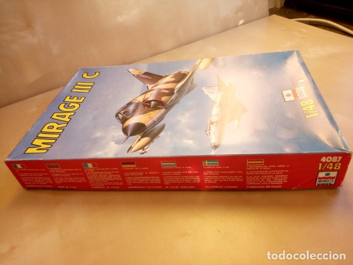 Maquetas: MIRAGE III C 4087 ESCI 1/48 - Foto 2
