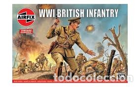 Maquetas: AIRFIX - WWI BRITISH INFANTRY      1/76       00727V - Foto 1