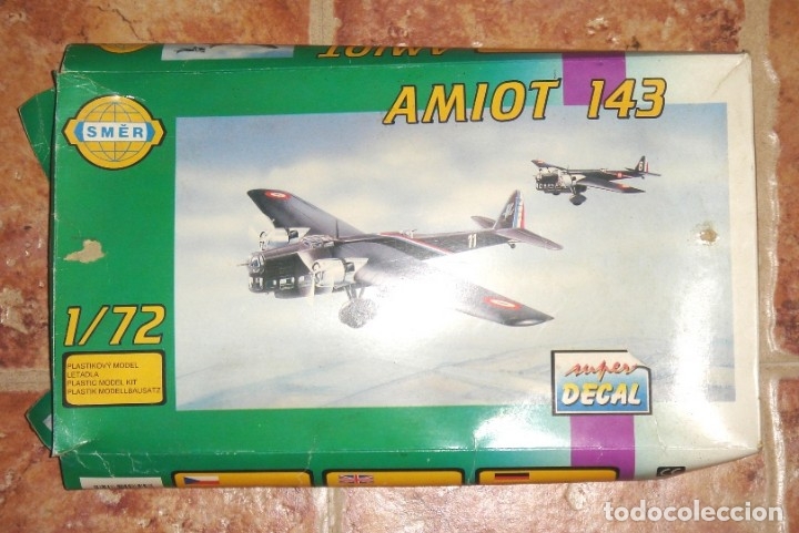 Maquetas: MAQUETA AVION AMIOT 143, MARCA SMER - Foto 1