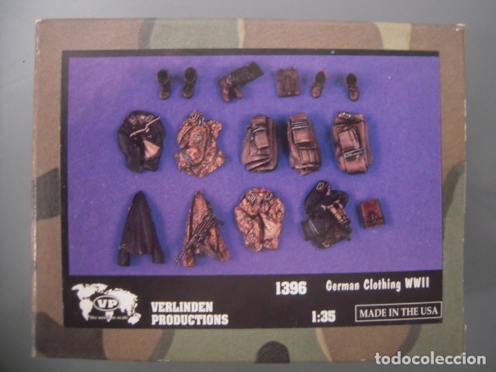 Maquetas: Verlinden ref 1396 German clothing WWII 1/35 RARISIMO - Foto 1