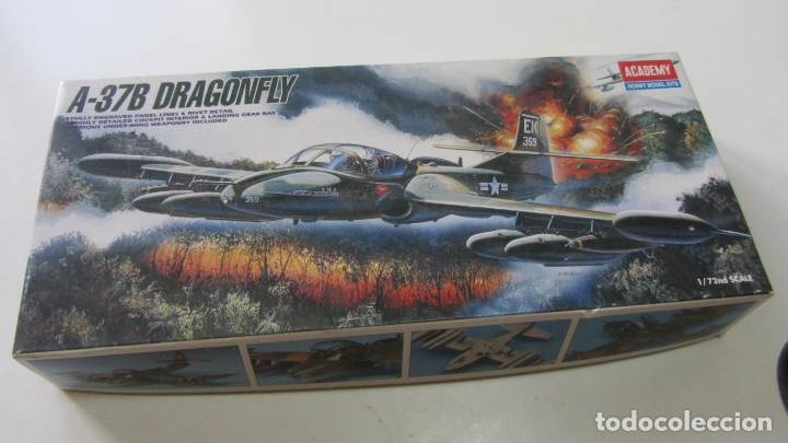 Maqueta Avion A 37b Dragonfly 1 72 Academy Sin Sold Through Direct Sale