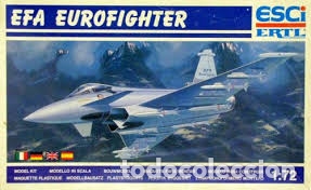 Maquetas: ESCI - EFA EUROFIGHTER     1/72    9093 - Foto 1