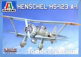 Maquetas: ITALERI - HENSCHEL  HS-123   148    2632 - Foto 1