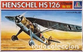 Maquetas: ITALERI - HENSCHEL HS126      1/72    109 - Foto 1