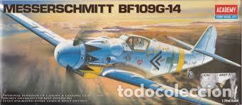 Maquetas: ACADEMY - MESSERSCHMITT BF-109G 14    1/72    1653 - Foto 1