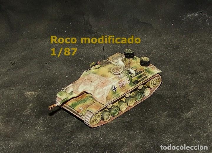Maquetas: Stug III G tard&iacute;o, Roco 1/87 modificado - Foto 1