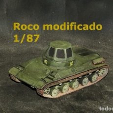 Maquetas: AMX-30 DE AUTOESCUELA, ROCO 1/87 TRANSFORMADO. Lote 184639877