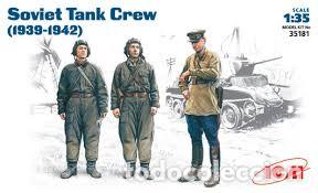 Maquetas: ICM - SOVIET TANK CREW   1/35  35181 - Foto 1