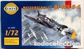 Maquetas: SMER - MESSERSCHMITT BF-109 G-6     1/72    0860 - Foto 1