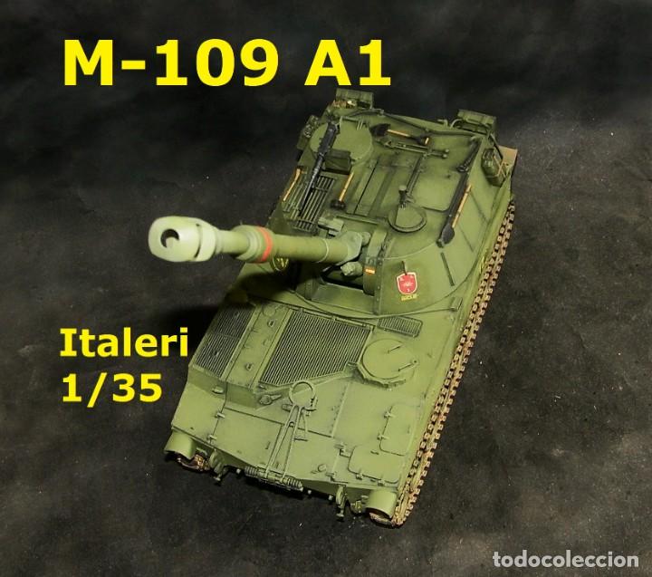 Maquetas: M109 A1 espa&ntilde;ol, Italeri 1/35 - Foto 1