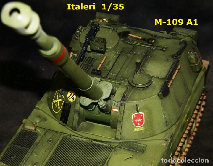 Maquetas: M109 A1 espa&ntilde;ol, Italeri 1/35 - Foto 2