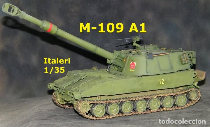 Maquetas: M109 A1 espa&ntilde;ol, Italeri 1/35 - Foto 3