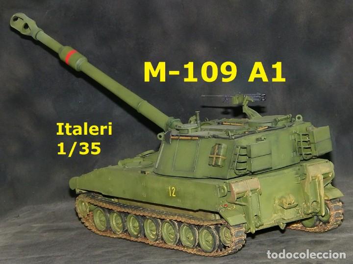 Maquetas: M109 A1 espa&ntilde;ol, Italeri 1/35 - Foto 4