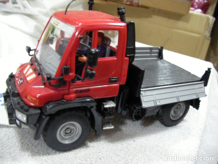 Maquetas: ESPECTACULAR CAMION CON VOLQUETE CON FIGURA - Foto 3