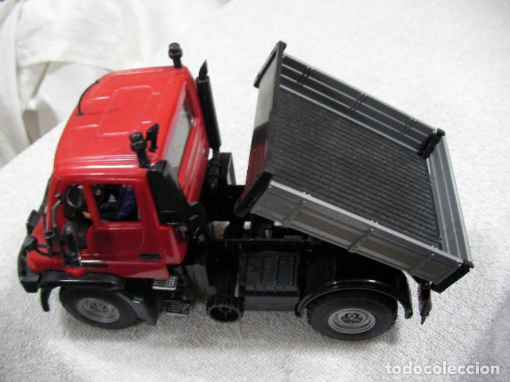 Maquetas: ESPECTACULAR CAMION CON VOLQUETE CON FIGURA - Foto 5