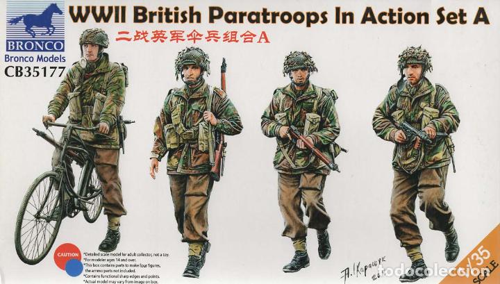 本 BRITISH PARATROOPS in action