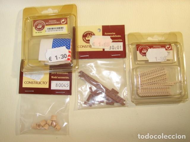Maquetas: PIEZAS DE MADERA PARA MAQUETISMO DE BARCOS - CONSTRUCTO - Foto 1