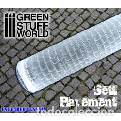 Maquetas: GREEN STUFF - Rodillo Texturizado Adoquines 1994 - Foto 1