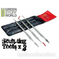 Maquetas: GREEN STUFF - 3x Lancetas para Modelar 1011 - Foto 1