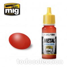 Maquetas: AMMO -ROJO METALIZADO  0188 - Foto 1