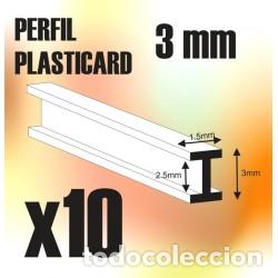 Maquetas: GREEN STUFF - Perfil Plasticard DOBLE-T 3 mm  9126 - Foto 1