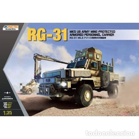 Maquetas: RG-31 MK5 U.S. Army MINE-PROTECTED KINETIC 1/35 - Foto 1