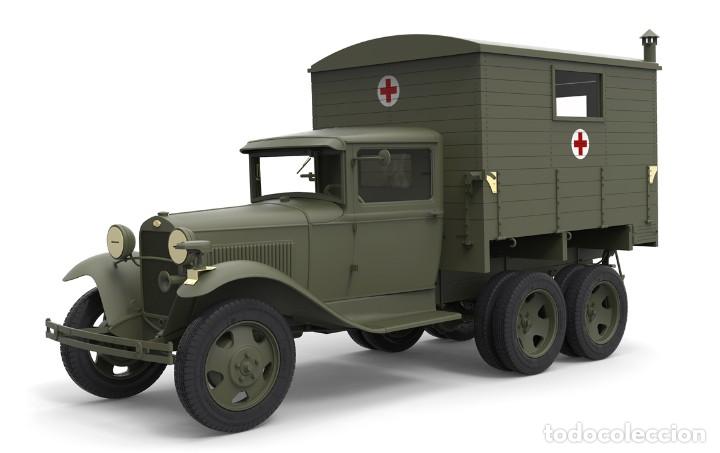 Maquetas: GAZ-AAA w/BOX BODY MINIART 1/35 - Foto 2