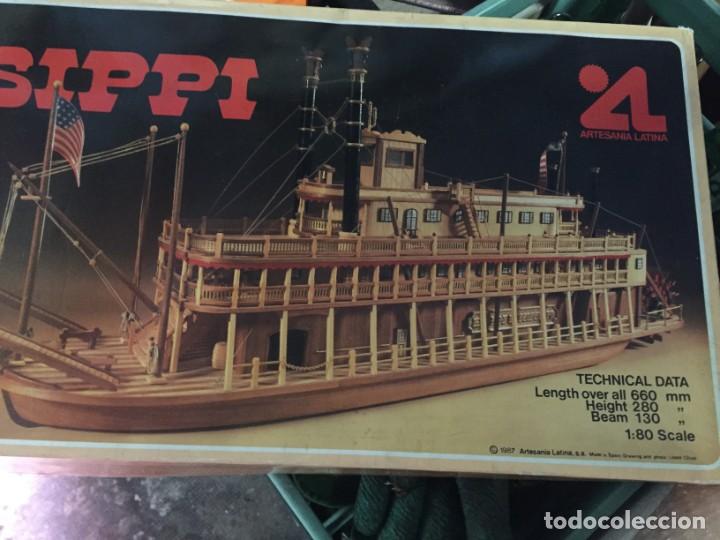 Maquetas: Barco Mississipi - Foto 5