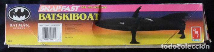 Maquetas: BATSKIBOAT BATMAN RETURNS - MAQUETA SNAP FAST - NUEVA - - Foto 3