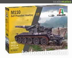 Maquetas: ITALERI - M110 SELF PROPELLED HOWITZER     1/35    6574 - Foto 1