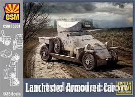 Maquetas: CSM - LANCHESTER ARMOURED CAR    1/35       35001 - Foto 1