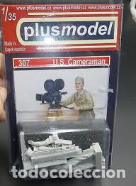 Maquetas: PLUSMODEL - U.S CAMMERAMAN    1/35     307 - Foto 1