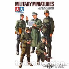 Maquetas: TAMIYA - GERMAN FIELD COMMANDER SET     1/35    35296 - Foto 1