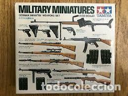 Maquetas: TAMIYA - GERMAN INFANTRY WEAPONS SET    1/35     MM211 - Foto 1