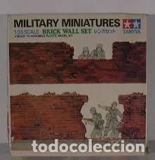 Maquetas: TAMIYA - BRICK WALL SET 1/35 MM128 - Foto 1