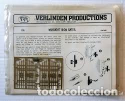 Maquetas: VERLINDEN - WROUGHT IRON GATES     1/35     ACDA 35005 - Foto 1