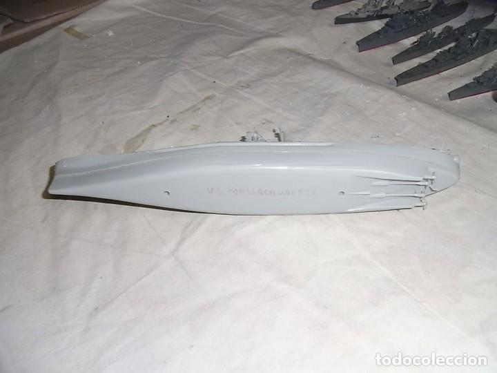 Maquetas: Maqueta barco U.S. Massachusetts, 1/700 - Foto 2