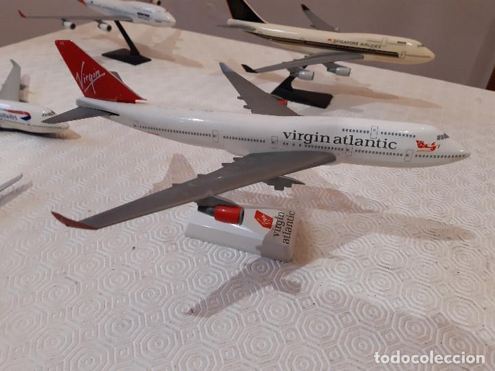 Maquetas: LOTE DE 5 AVIONES COMERCIALES A ESCALA. LEER - Foto 5