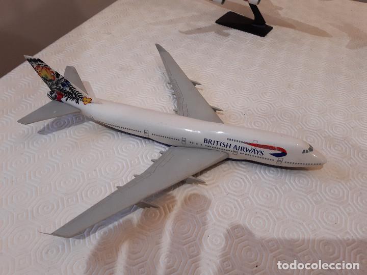 Maquetas: LOTE DE 5 AVIONES COMERCIALES A ESCALA. LEER - Foto 7