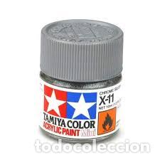 Maquetas: TAMIYA - CROME SILVER X-11 - Foto 1