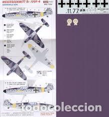 Maquetas: KORA DECALS - MESSERSCHMITT BF 104F-4    1/72   7242 - Foto 1