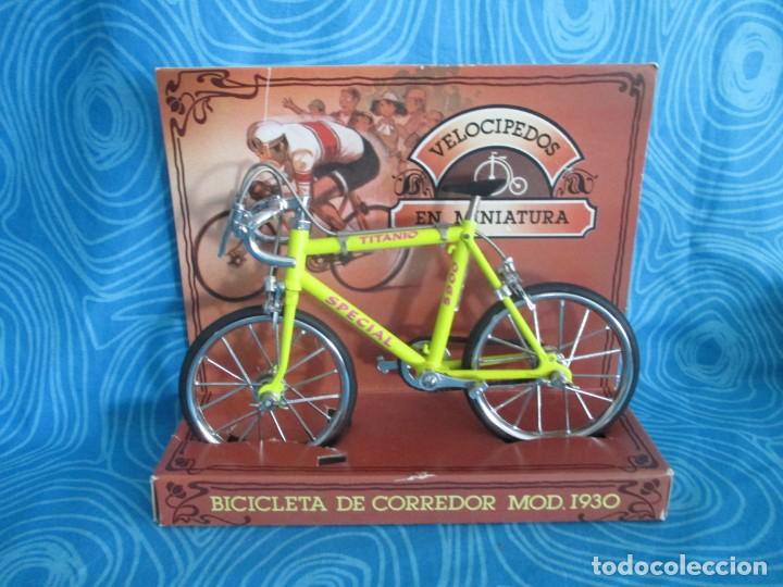 Maquetas: BICICLETA DE CORREDOR MOD 1930, VELOCIPEDOS ALVAREZ - Foto 2