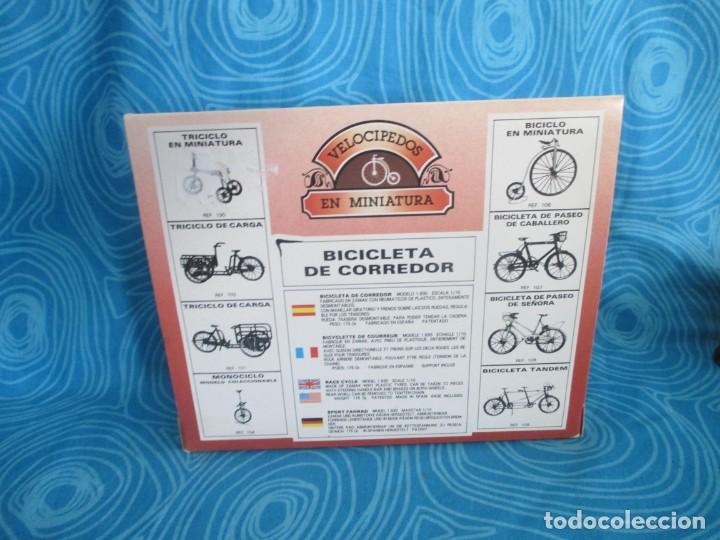 Maquetas: BICICLETA DE CORREDOR MOD 1930, VELOCIPEDOS ALVAREZ - Foto 4