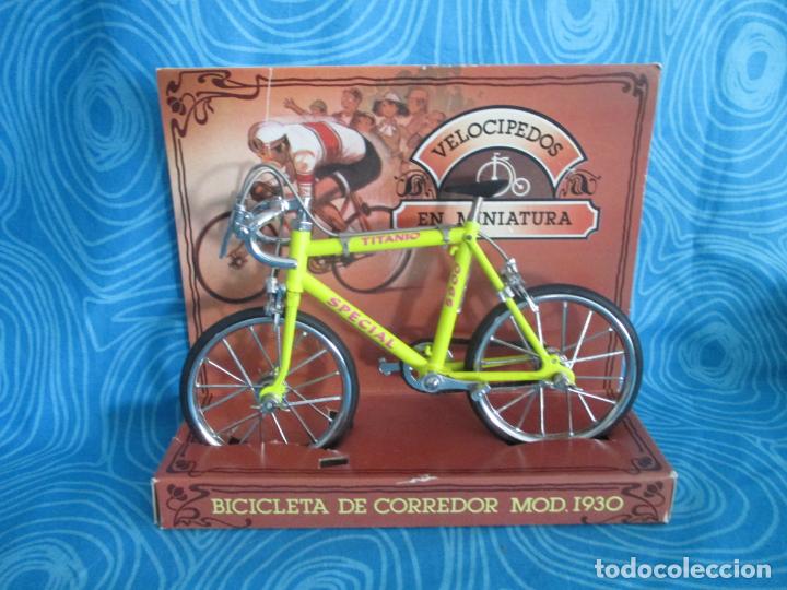 Maquetas: BICICLETA DE CORREDOR MOD 1930, VELOCIPEDOS ALVAREZ - Foto 1