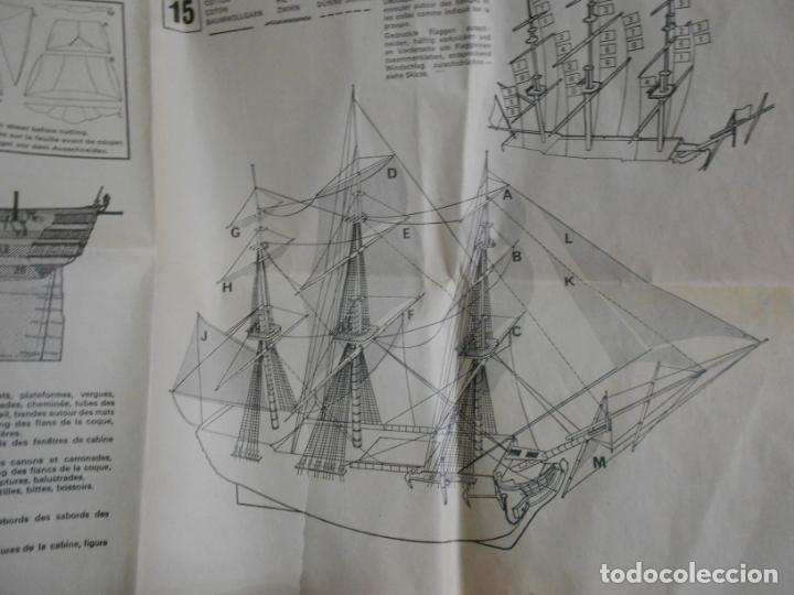 Maquetas: ANTIGUA MAQUETA AIRFIX HMS VICTORY - Foto 3