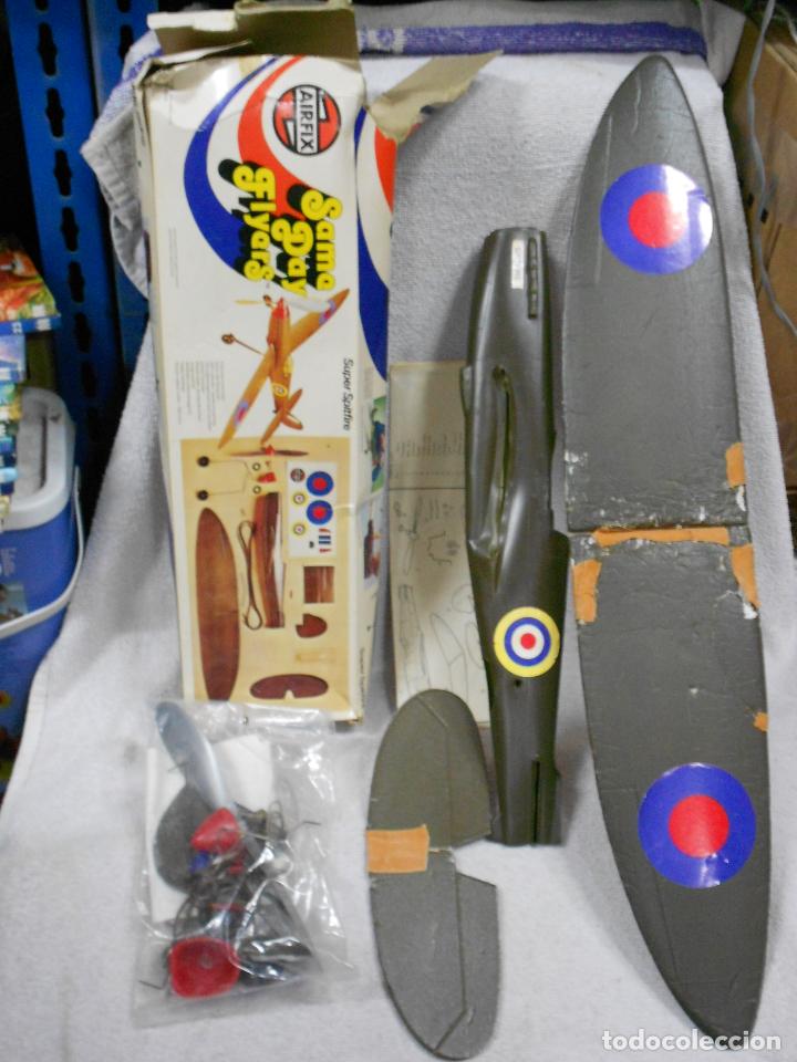 Maquetas: ANTIGUO SUPER SPITFIRE EN SU CAJA DE AIRFIX - Foto 2